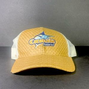 Coronado Island Straw and Mesh Trucker Hat